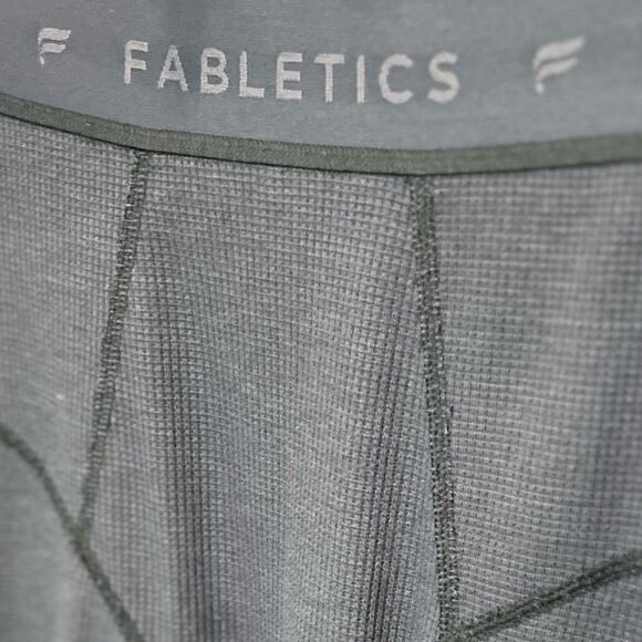 Fabletics Crystal Lounge Legging waffle knit Grey size 1X - Picture 5 of 16